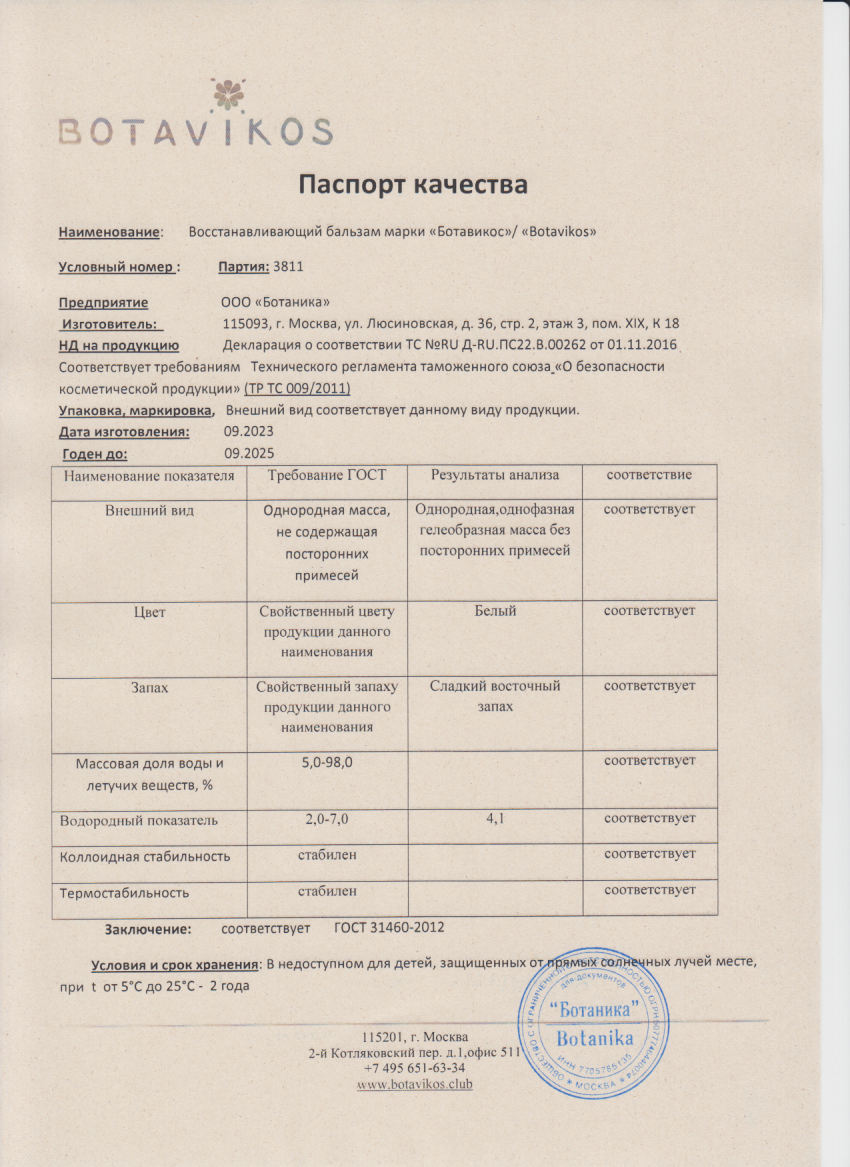 Паспорт №092023